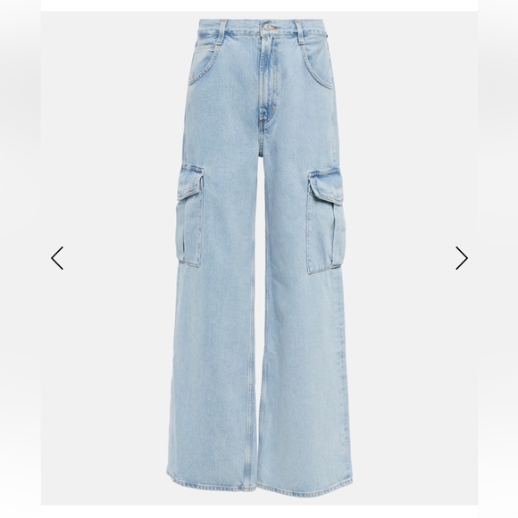 AGOLDE Minka Denim Cargo Jeans pants  Size 28 - Picture 6 of 16